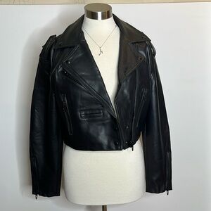 Blank NYC Black Leather Jacket